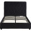 Seconique Madison 4ft 6inch Double Bed - Black Velvet Fabric 4