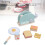 Wooden Toaster Play Set for Kids | Educational Solid Wood Accessory 2