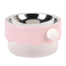 Large Capacity Stainless Steel Dog & Cat Spill-Proof Double Wall Bowl