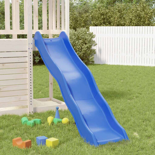VidaXL vidaXL Kinderrutsche Blau 169x38,5 cm Polypropylen 1