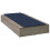 VidaXL vidaXL Sonnenliege mit schwebender Auflage Grau Poly Rattan 5