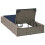 VidaXL vidaXL Sonnenliege mit schwebender Auflage Grau Poly Rattan 8