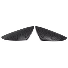 87940-06C40 Car Rearview Mirror Cover for  is ES LS RC 2017-2023 87910-06C40 Car Accessories Carbon Fiber Pattern