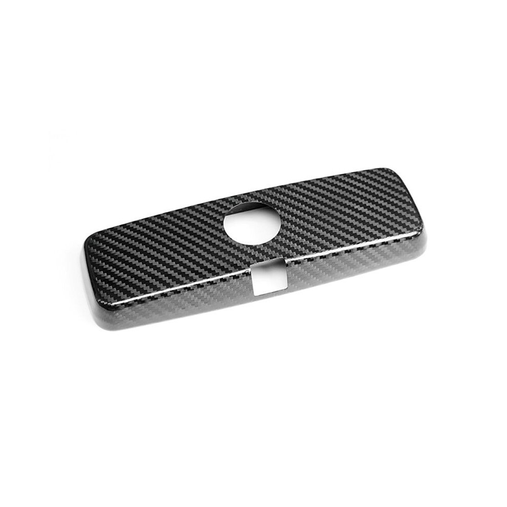 Carbon Fiber Car Interior Rearview Mirror Cover Housing Cap Mirror Cover For 500 Abarth 6031045860780