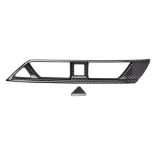 Car Central Control Air Outlet Frame Air Conditioner Vents Trim Sticker for  Swift 2024 RHD Carbon Fiber Pattern