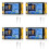 4X NMiner NerdMiner Upgrade 987 KH/S Hashrate 2,8 Polegadas  Display Bitcoin Crypto Solo Lottery Miner NerdMiner 1