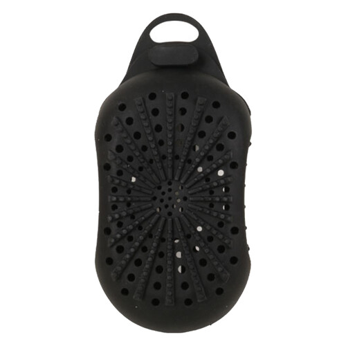 Not Slip Elastomer Soap Owner Exfoliation Tool And-Black
