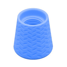 Portable Pets Head With Food Safe Silicone Construction-Blue