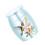 Multicolored Peaceful Bird Cremation Jar Impermeable-Sky Blue 1