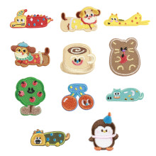11 Pcs Dogs Iron on Patches Cartoon Animal Embroidered Patches