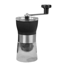 Manual Grinder Ceramic Adjustable Slip Handle Easy For Use-Black