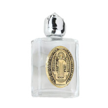 15ml Plastic Bottles Leakproof Cosmetic-Square golden oval B