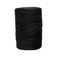 Decomposable Empty Center Knitting Thread Color Stable-21 black