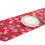 Celebratory Table Runner With Relieved Gold-Red and green trees 1