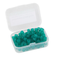 100pcs Silicone Dental Color Code Rings Green NonToxic Dental Accessory