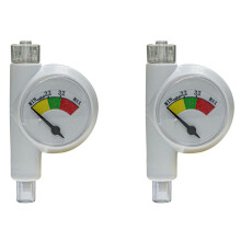 2X Endotracheal Intubation Air Bag Pressure Gauge Intubation Balloon Saturation Monitoring