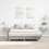 VidaXL vidaXL Bed Frame | Grey Sonoma | Engineered wood, solid eucalyptus wood 2