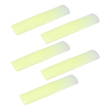 5 Pcs Resin Soprano Saxophone Reeds Strength 2.5 for Practice & Stage