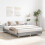 VidaXL vidaXL Bed Frame | Grey Sonoma | Engineered wood, solid eucalyptus wood 3