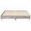 VidaXL vidaXL Bed Frame | Grey Sonoma | Engineered wood, solid eucalyptus wood 4