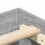 VidaXL vidaXL Bed Frame | Grey Sonoma | Engineered wood, solid eucalyptus wood 7