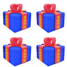 4X Caixa de Presente Irritante, Caixa de Parafusos de Brincadeira, Caixa de Presente Realmente Irritante, Caixa de Presente Impressa em 3D, Recipiente