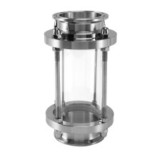 In- Sight Glass with Clamp End,Flow Sanitary Straight Sight Glass SUS316 2 Inch Tri Clamp Type (Flow Pipe OD 51MM)