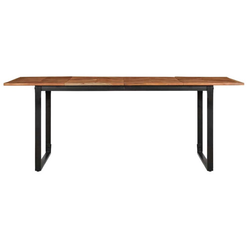 VidaXL vidaXL Dining Table 200x100x75 cm Solid Wood Acacia 1