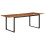 VidaXL vidaXL Dining Table 200x100x75 cm Solid Wood Acacia 9