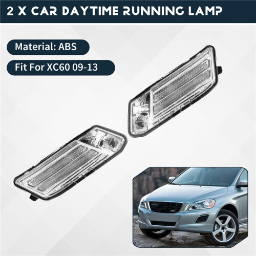 Für  XC60 2009-2013 Auto Front Side  Ecklicht Tagfahrlicht Blinker Lampe Nebelscheinwerfer 1