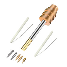 510 Interface Soldering Iron Tip USB Wireless Soldering Iron Tip Welding Tool 15W Cutter  Horseshoe Shape
