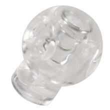 50 Pcs Clear Plastic 5mm One Hole Cord Stoppers Cord Lock Cord Lock Stopper