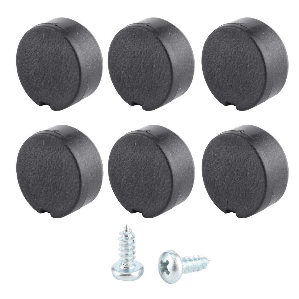 6Pcs Abs Threshold Caps For Transporter T5 T5.1 T6 Accessories Black 4921391885181
