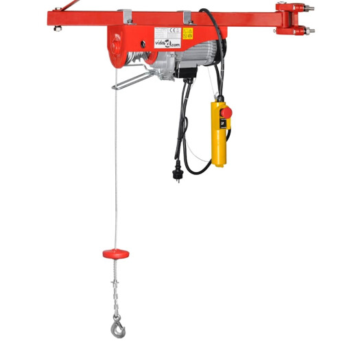 VidaXL Elektrischer Seilhebezug 1300 W 400/800 kg 2