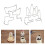 Coffee Dripper Holder 304 Steel Construction-Cat ears shape 3