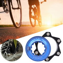 New Mountain Bike 6-Bolt to Center Lock Disc Brake Rotor Adapter Black Blue