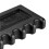 2X Support de Queue de Billard Support de Queue de Billard Accessoires de Queue de Billard Griffe de Queue de Billard pour Salle de Jeux de Sport de 5