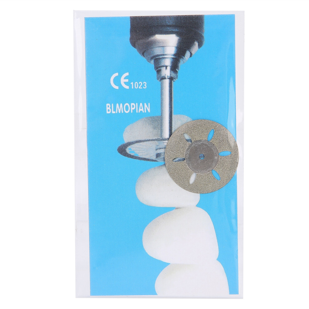 5Pcs Dental Double Sided Polishing Disc Kit 22Mm 0.25Mm 9331391885992