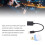 2 in 1 kabellose CarPlay & Android Auto Box Weiß 3