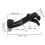 4Pcs Drum Microphone Clips Black Shockproof Clamp 11.6cm 2