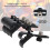 4Pcs Drum Microphone Clips Black Shockproof Clamp 11.6cm 4