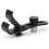 4Pcs Drum Microphone Clips Black Shockproof Clamp 11.6cm 8