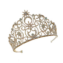 Elegant Zinc Alloyed Bridal Headdress For Wedding-1923 silver