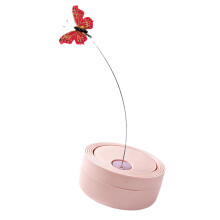 Electronic Movement Activated Hovering Butterfly Device-Pink