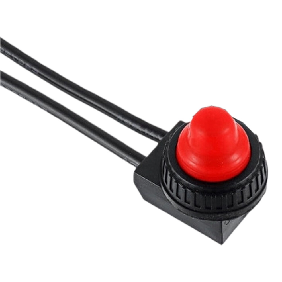 Outdoor Lighting On Off Switches Push Button Switches-Red