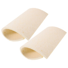 2Pcs Heat Press Insulation Mats Khaki Sponge Rubber for Ironing