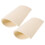 2Pcs Heat Press Insulation Mats Khaki Sponge Rubber for Ironing 1