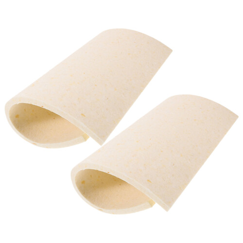 2Pcs Heat Press Insulation Mats Khaki Sponge Rubber for Ironing