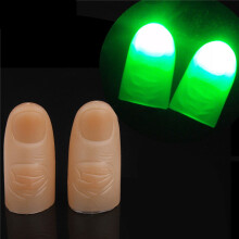 Bagues lumineuses LED pour enfants (2 paires, 4,5 x 3 cm)