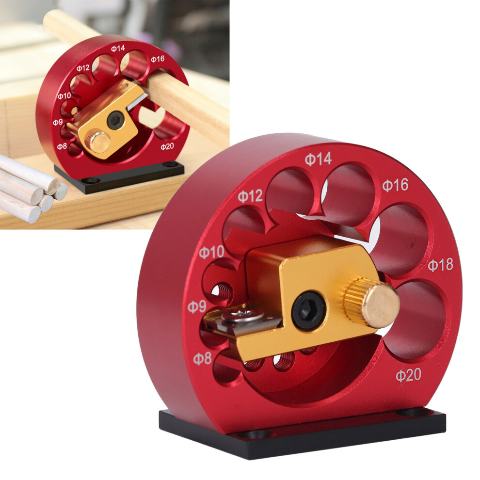 Adjustable Metric Dowel Maker Jig Kit With Carbide Inserts For Woodworking 8721391886302